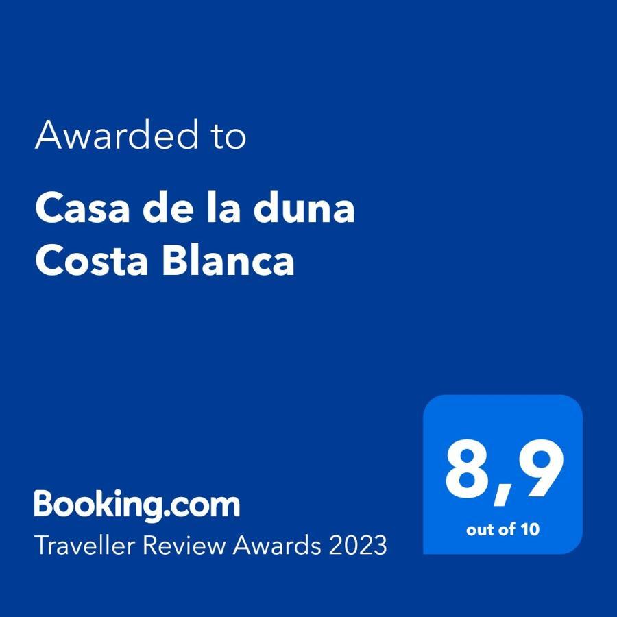 Casa De La Duna Costa Blanca Torre La Mata Exterior foto